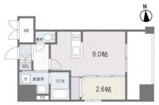 アルティザ博多駅前の物件間取画像